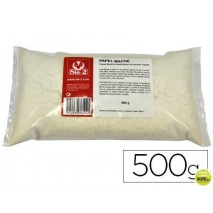 PAPEL MACHE SIO-2 EN POLVO DE SECADO RAPIDO PAQUETE DE 500 GR