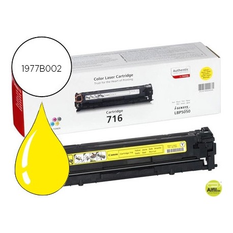 TONER CANON 716 AMARILLO 1500 PAG