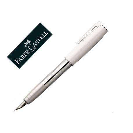 PLUMA FABER CASTELL LOOM PIANO BLANCO