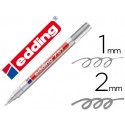 ROTULADOR EDDING PUNTA FIBRA 751 PLATA PUNTA REDONDA 1,5 MM