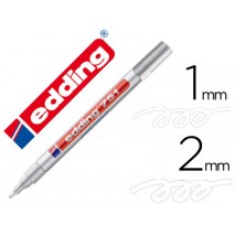 ROTULADOR EDDING PUNTA FIBRA 751 BLANCO PUNTA REDONDA 1,5 MM