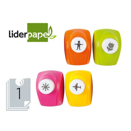 TALADRADOR LIDERPAPEL CON FIGURAS DECORATIVAS MODELOS SURTIDOS