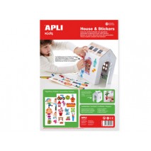 JUEGO AUTOMONTABLE APLI DE CARTON CASA
