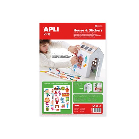 JUEGO AUTOMONTABLE APLI DE CARTON CASA