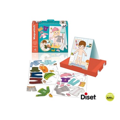 JUEGO DISET DIDACTICO MAGNETICO VESTIR NIÑO-NIÑA