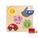 PUZZLE DISET 5 PIEZAS DE 19 CM