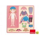 PUZZLE DISET 10 PIEZAS VESTIR NIÑA