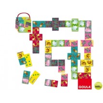JUEGO DISET DIDACTICO DOMINO ANIMALES DE LA SELVA