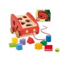 JUEGO DISET DIDACTICO COCHE ARRASTRE Y ENCAJABLE