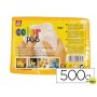 ARCILLA SIO-2 COLORPLUS QUE ENDURECE AL AIRE AMARILLO PAQUETE DE 500 GR
