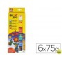 ARCILLA SIO-2 COLORPLUS QUE ENDURECE AL AIRE PAQUETE DE 6 COLORES SURTIDOS 75 GR
