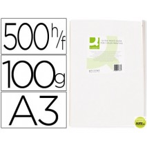 PAPEL FOTOCOPIADORA Q-CONNECT ULTRA WHITE DIN A3 100 GRAMOS PAQUETE DE 500 HOJAS
