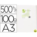 PAPEL FOTOCOPIADORA Q-CONNECT ULTRA WHITE DIN A3 100 GRAMOS PAQUETE DE 500 HOJAS