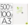 PAPEL FOTOCOPIADORA Q-CONNECT ULTRA WHITE DIN A3 100 GRAMOS PAQUETE DE 500 HOJAS