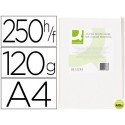 PAPEL FOTOCOPIADORA Q-CONNECT ULTRA WHITE DIN A4 120 GRAMOS PAQUETE DE 250 HOJAS