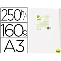 PAPEL FOTOCOPIADORA Q-CONNECT ULTRA WHITE DIN A3 160 GRAMOS PAQUETE DE 250 HOJAS