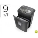 DESTRUCTORA DE DOCUMENTOS REXEL REM 820 MICROCORTE CAPACIDAD DE CORTE 9 HOJAS DESTRUYE GRAPAS Y CLIP