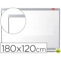 PIZARRA BLANCA NOBO PRESTIGE MAGNETICA LACADA MARCO ALUMINIO 1800X1200 MM