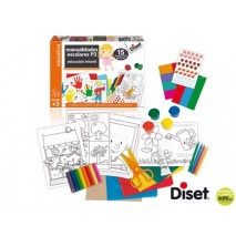JUEGO DISET DIDACTICO MANUALIDADES ESPECIALMENTE PENSADA PARA NIÑOS DE 3 AÑOS