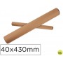 TUBO DE CARTON Q-CONNECT PORTADOCUMENTOS TAPA PLASTICO 40X430 MM