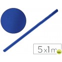 PAPEL KRAFT LIDERPAPEL AZUL AZURITA ROLLO 5X1 MT