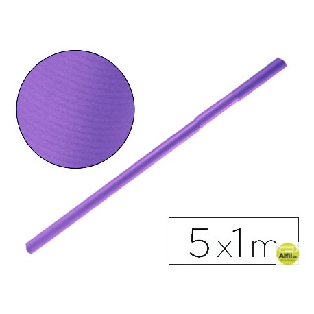 PAPEL KRAFT LIDERPAPEL VIOLETA ROLLO 5X1 MT