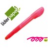 MARCADOR DE CERA GEL  LIDERPAPEL  FLUORESCENTE ROSA