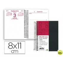 BLOC BUFETE LIDERPAPEL 2015 ESPIRAL TAPA FLEXIBLE 8X11 CM