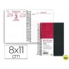 BLOC BUFETE LIDERPAPEL 2015 ESPIRAL TAPA FLEXIBLE 8X11 CM