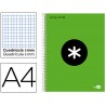 BLOC ESPIRAL LIDERPAPEL A4 MICRO ANTARTIK TAPA FORRADA 120 H 100G CUADRO 5 MM 5 BANDAS 4 TALADROS CO