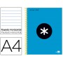 BLOC ESPIRAL LIDERPAPEL A4 MICRO ANTARTIK TAPA FORRADA 120 H 100G HORIZONTAL 5 BANDAS 4 TALADROS COL