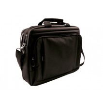 MALETIN PARA PORTATIL Q-CONNECT 15,5" NEGRO 1 ASA 1 BOLSILLO EXTERIOR MEDIDAS 390X310X120MM