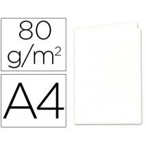 SUBCARPETA CARTULINA EXACOMPTA DIN A4 BLANCA 80 GR