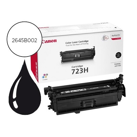 TONER CANON LASER CRG 723 NEGRO 5000 PAG
