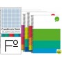 BLOC ESPIRAL LIDERPAPEL FOLIO DREAM TAPA EXTRADURA 80 H 80G MILIMETRADO COLORES SURTIDOS