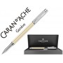 ROLLER CARAN D'ACHE VARIUS LACA CHINA IVORY PLACADO RODIO CON ESTUCHE PUNTA MEDIA