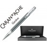PORTAMINAS CARAN D'ACHE VARIUS 0,7 MM LACA CHINA NEGRA PLACADO RODIO CON ESTUCHE
