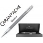 PORTAMINAS CARAN D'ACHE VARIUS 0,7 MM IVANHOE COTA DE MALLA ACERO GRIS PLACADO RODIO CON ESTUCHE