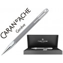 PORTAMINAS CARAN D'ACHE VARIUS 0,7 MM IVANHOE COTA DE MALLA ACERO GRIS PLACADO RODIO CON ESTUCHE