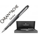 ROLLER CARAN D'ACHE RNX.316 PVD ACERO INOX TRATADO CON CERAMICA VAPORIZADA NEGRA CON ESTUCHE PUNTA M