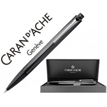 PORTAMINAS CARAN D'ACHE RNX.316 0,7 MM PVD ACERO INOX TRATADO CON CERAMICA VAPORIZADA NEGRA CON ESTU
