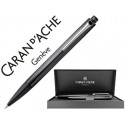 PORTAMINAS CARAN D'ACHE RNX.316 0,7 MM PVD ACERO INOX TRATADO CON CERAMICA VAPORIZADA NEGRA CON ESTU