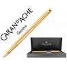 ROLLER CARAN D'ACHE MADISON CISELE CHAPADO ORO CON ESTUCHE PUNTA MEDIA