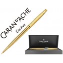 PORTAMINAS CARAN D'ACHE MADISON 0,7 MM CISELE CHAPADO ORO CON ESTUCHE