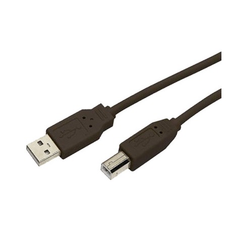 CABLE USB 2.0 MEDIARANGE PARA IMPRESORA TIPO A-B LONGITUD 1,8 MT COLOR NEGRO