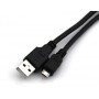 CABLE USB 2.0 MEDIARANGE TIPO USB MICRO USB LONGITUD 1,2 MT COLOR NEGRO