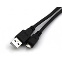CABLE USB 2.0 MEDIARANGE TIPO USB MICRO USB LONGITUD 1,2 MT COLOR NEGRO