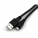 CABLE USB 2.0 MEDIARANGE TIPO USB MICRO USB LONGITUD 1,2 MT COLOR NEGRO