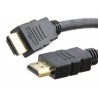 CABLE HDMI MEDIARANGE 1,4 PINES ALTA VELOCIDAD LONGITUD 3 MT COLOR NEGRO