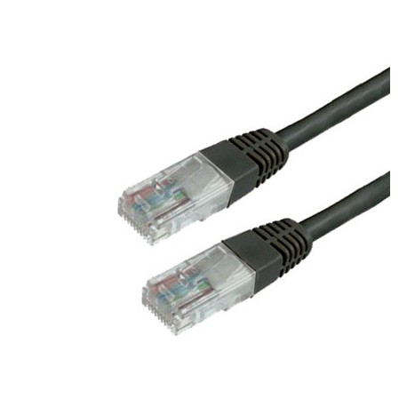 CABLE DE RED MEDIARANGE LONGITUD 2 MT COLOR NEGRO CONECTOR RJ45